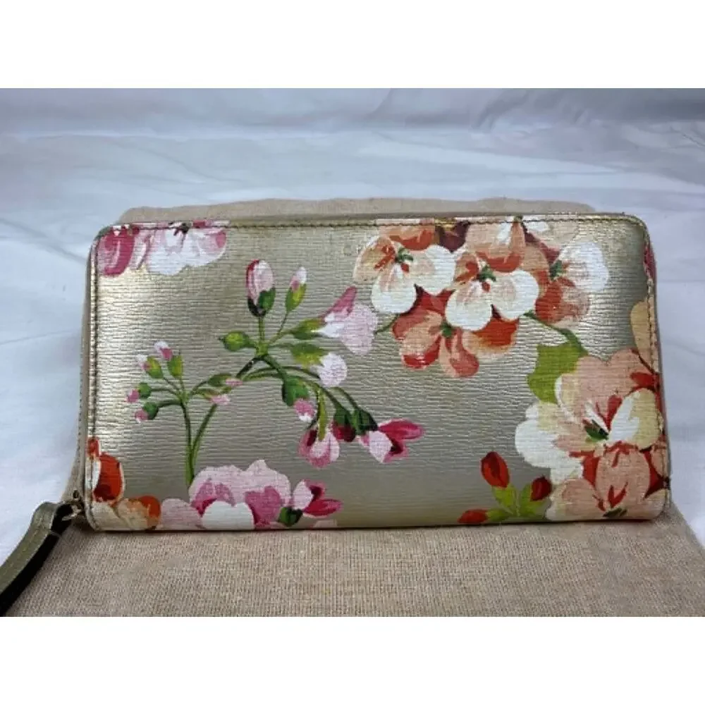 Gucci Blooms Print Continental Wallet SPB-JB 364254 - Picture 2 of 11